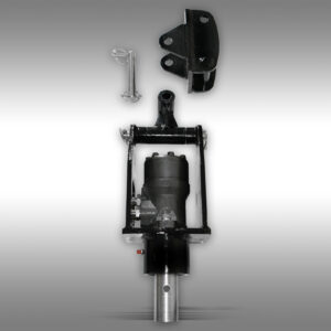 Hydraulická zemní vrtná souprava Jansen HBG-1500, mini rypadlo, traktor, čelní nakladač