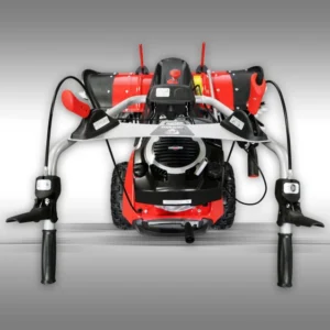 Zametač Jansen MKB-500BS, řada B&S 750EX včetně sněhového pluhu a kontejneru