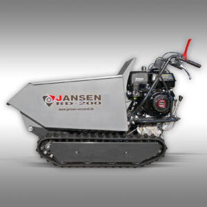 Pásový dumper Jansen RD-200, hydraulický žlab, benzínový motor 9 HP