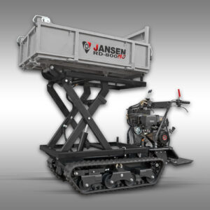 Pásový sklápěč Jansen RD-800pro, hydraulický, systém vysokého sklápění, 13 HP, pásový sklápěč